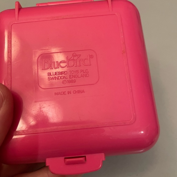 vintage Bluebird Polly Pocket 1989 Partytime surprise with original figurines - Picture 3 of 3